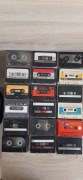 kasety magnetofonowe 18 sztuk MIX BASF TDK SONY MAXELL CHROME METAL