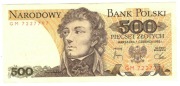 Polska PRL banknot 500 zł 1982r. 1 szt. 017_GM_7227797