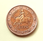 moneta obiegowa 2 euro, edycja Grecka