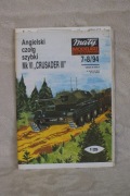 Czołg  Mk VI  Crusader III  Mały Modelarz 7/8-94
