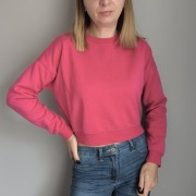 Różowa bluza damska 