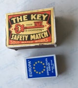 Pudełko zapałek The Key Duże pudełko Virgin Vintige