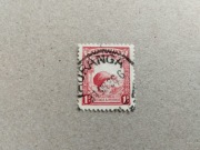 Nowa Zelandia 1d KIWI RED znaczek z serii Pictorials Rocznik 1935