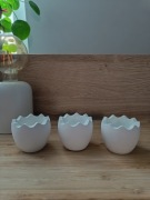 Skorupki 3 szt. Zestaw Wielkanocny HappyEaster Wielkanoc jajko jajeczko