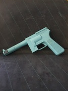 Radziecki zabawkowy pistolet marki Straume ZSRR