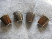 4 x Świecznik Tealigt ceramika PRL