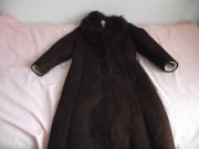 Kożuch damski ze skóry prawdziwej 