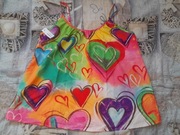 Nowa bluzka SHEIN w  kolorowe serca rozm.L 