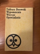 Książka Wspomnienia. Wiersze. Opowiadania - Tadeusz Borowski