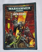 Warhammer 40.000 (40k) kodeks (kodex) Nekroni, polska wersja, unikat