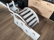 Wielki Bujak XXL LuneKids zestaw z ścianka wsp. zjeżdżalnia, krzesło