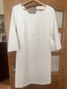 Mała biała 40 Marie Lund  sukienka 