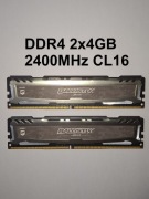 Crucial Ballistix Sport LT DDR4 8GB (2x4GB) 2400MHz CL16 | MemTest OK