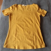 TATUUM bluzka żółta dzianinowa rozmiar XS, bawełna 93%