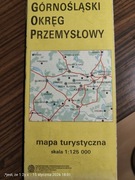 Górnośląski okręg przemysłowy - mapa turystyczna 1:125000