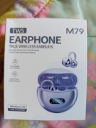 Słuchawki bezprzewodowe M79 TWS Bluetooth z wyświetlaczem