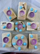 Stroiki świąteczne ze świeczuszką , służą jako upominek do  zamówień 