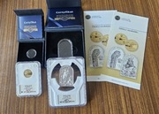 Zestaw monet srebrna+złota Rocznica odsieczy Wiedenskiej 50zł 100zł