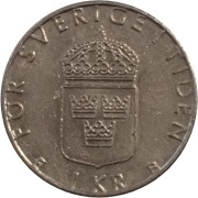 Szwecja 1 korona z 1999 roku - OBEJRZYJ MOJĄ OFERTĘ