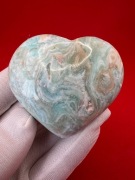 Piękny polerowany, niebieski ARAGONIT - 107,4 g