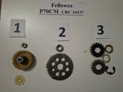 Fellowes P70CM CRC 34337 kolo zebatki