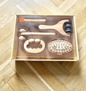 Zestaw do masażu drewniany