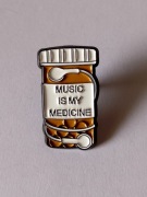 Metalowa przypinka pin broszka wpinka
