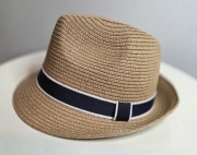 KAPELUSZ SŁOMKOWY MĘSKI CLEVE BEŻOWY