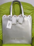 Ted Baker srebrna shopperbag torebka nowa metka unikat duża