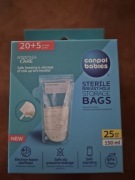 Saszetki na pokarm Canpol babies 40 szt. 150 ml