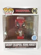 Funko Pop Sheriff Deadpool Riding Horsey (Deluxe) #99