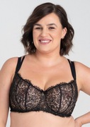 Biustonosz miękki Samanta Lara A145 80F, koronka, podwójne ramiączka