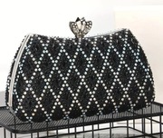 Torebka z kryształkami wizytowa glamour