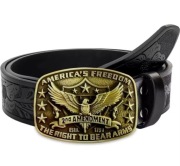 Pasek z Klamrą USA - Symbol Wolności i Tradycji