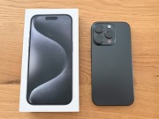 iPhone 15 Pro 128 GB - Black Titanium w stanie idealnym.