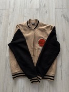 Bluza baseballowa Cropp M beżowo-czarna