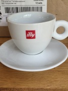 Filiżanka ze spodkiem Illy 170ml 
