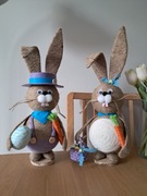 Ozdoba świąteczna PARKA ZAJĄCZKÓW WŁASNORĘCZNIE ROBIONE...150zł 