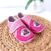 Kapcie Gabi Koci Domek 27 różowe na rzepy 