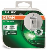 OSRAM ULTRA LIFE ŻARÓWKI H4 12V 60/55W DUO 2SZT
