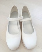 Buty białe do komunii 36