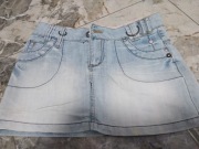 Spódniczka jeansowa mini rozm 10