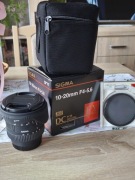 Sigma 10-20mm f/4-5.6 EX DC (Sony A) | BOX + Filtr Kenko