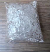 Gumki jednorazowe do włosów warkoczy 200 szt