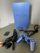 Konsola Aqua Blue PAL PS2.