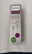 Przewód Philips lightning USB - Charge and sync