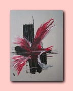 Abstrakcja na płótnie