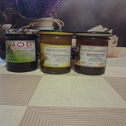 miód spadziowy ,zestaw 3 miodów po 450gram