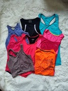 Paczka topów sportowych- 8 sztuk 