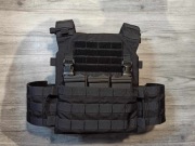 Kamizelka taktyczna Plate Carrier MID Czarna Sapi M